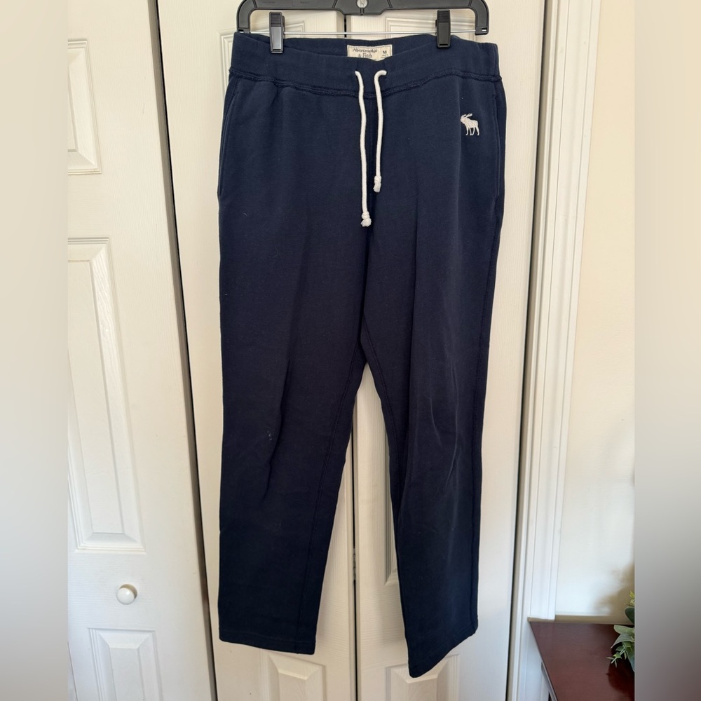 Abercrombie and Fitch Navy Blue Sweatpants
